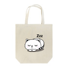 JapaneseRubberStampsの居眠り子猫 トートバッグ