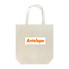 Antelope Sports ClubのAntelope White BOX ロゴ トートバッグ