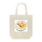 美味しいペンギンの食べかけオムライス Tote Bag