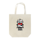 JapaneseRubberStampsのレトロなロボット Tote Bag