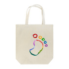 くまさんのお家の足あと…みぎ Tote Bag