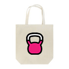 ICON GRAPHICA オフィシャルストアのケトルベル（ピンク） Tote Bag