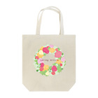 Drecome_Designのspring wreath Tote Bag