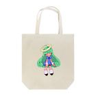 雨のち花束のスケルトンガール Tote Bag