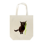 Litoraneo il gattinoの 黒猫 "Tango" gatto nero  Tote Bag