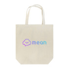 meanのmean_f トートバッグ