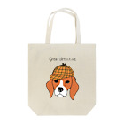 はねまる ショップのgreat  detective beagle Tote Bag