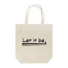 MH shopのLet it be トートバッグ