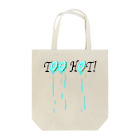 Fujimitsu ShopのToo Hot! ブルー・ドーナツ(ドロドロ)トート Tote Bag