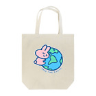 ぷわぷわぺこの地球をまもる Tote Bag