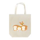Kotetsu diary(SUZURI店)のコーギー×食パン Tote Bag
