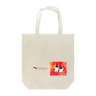 ヤママユ(ヤママユ・ペンギイナ)のふたごのキタイワトビペンギン(ロックホッパーロゴつき) Tote Bag