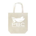 PelikanShopのPBCロゴ 白 goods トートバッグ