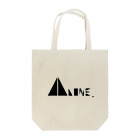 ALONE OFFICIAL STOREの【黒】「ALONE LOGO トートバッグ」 トートバッグ