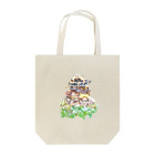 動物ガラス絵描きをしてる人のお店のパンケーキ風パンケーキリクガメ Tote Bag