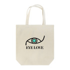 きんちゃんSHOPのEYE LOVE トートバッグ