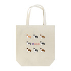 Saori  BTのBorder collie stack Tote Bag