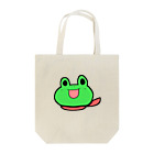 嫁さん@LINEスタンプ販売中のカエルンジャー（赤） Tote Bag