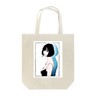 タナカ ヒロキの透明ブルー Tote Bag