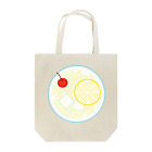 めるしのレモンスカッシュの平面図 Tote Bag