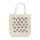 カラフルマルシェのベネチアンガラスの小花柄　ピンク トートバッグ