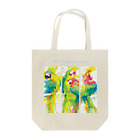 Akiss art ONLINE SHOPのオウムシリーズ Tote Bag