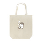 のんびりイラスト商店の珈琲ハリネズミ Tote Bag