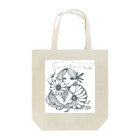 ⌘うさぎとアタシ⌘の花と煙 Tote Bag