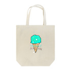 なでしこ@デザインのチョコミントアイスクリーム トートバッグ