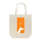 Giraffe SeriesのGiraffe memo Tote Bag