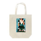 summeryoueyeのflamingodress Tote Bag