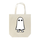 Cɐkeccooのエジプトの神様★メジェドさま★仁王立ち-モノクロ Tote Bag