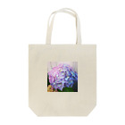 oyazisanの淡い紫陽花 トートバッグ