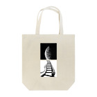 ・＿◇Geometryのhashigo_monotone Tote Bag