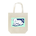 うしちゃんグッズのAngelic Calf　ブルー Tote Bag