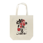 AURA_HYSTERICAのNO BLOOD FOR OIL Tote Bag