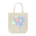 うーにゃ専門店のおけしまさん（あお） Tote Bag