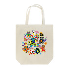 Drecome_Designのカラフルアニマル Tote Bag