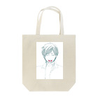 ナオ (*ﾉ･∀･)ﾉのなめる（白） Tote Bag