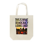 小野寺宏友の色生地用 WHAT'S DEMOCRACY? カラー Tote Bag