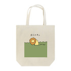 駆け抜けるおにぎりの沼ライオン Tote Bag