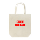 BLICK + BLACK の四苦八苦 -4989：SICK HACK- トートバッグ