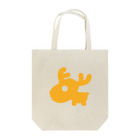 tikomoの黄色トナカイ Tote Bag