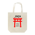 あさやけ洋品店のJINJA(赤） トートバッグ