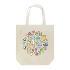 むむむのいきもの研究所の秋のきのこ族 Tote Bag