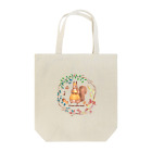 Prism coffee beanの森の木の実のボタニカルカフェ Tote Bag