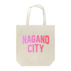 JIMOTO Wear Local Japanの長野市 NAGANO CITY Tote Bag