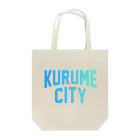 JIMOTO Wear Local Japanの久留米市 KURUME CITY トートバッグ