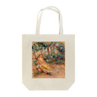 ART_collectionの「風景の中のピンクと黄色の女性」ルノワール トートバッグ