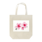 館眞寫イシ優の水彩のお花です。 Tote Bag